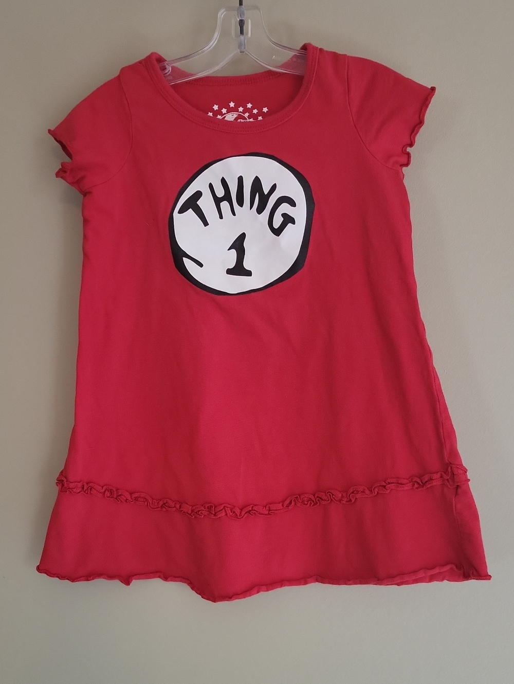 Universal Studios Kids "Thing 1" red dress
